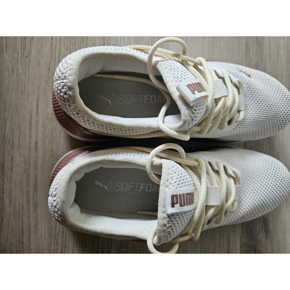 Puma Pacer Future Lux Sneakers Womens Size 8.5 Pristine Rose Gold Metallic Shoes - Picture 7 of 8